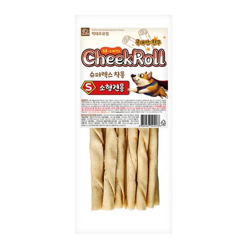 네츄럴EX 슈퍼렉스 칙롤 소형견용S, 80g, 1개