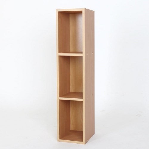 퍼티크 인테리어 틈새장 200 3단, 카라멜