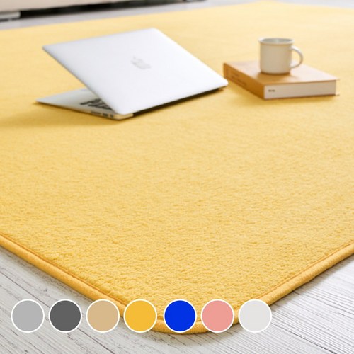 부드러운 물세탁가능 소프트 거실 사각 원형 극세사 러그 카페트