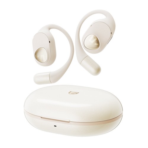 사운드피츠 고프리2 귀걸이 오픈형 무선 블루투스 이어폰 GoFree2, Beige, GoFree 2