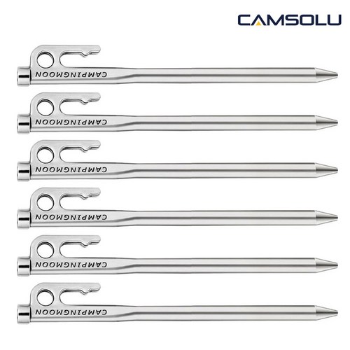 캠솔루 고강도 단조팩 캠핑 텐트 타프 팩, 1세트