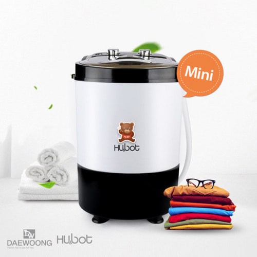 대웅 휴앤봇 미니세탁기 2.5kg, hs-mw25g