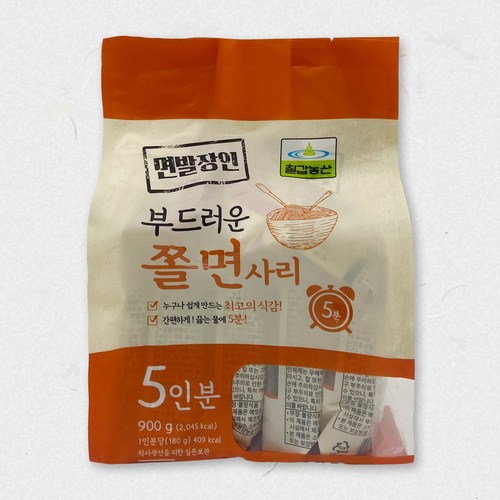 칠갑농산굵은쫄면사리
