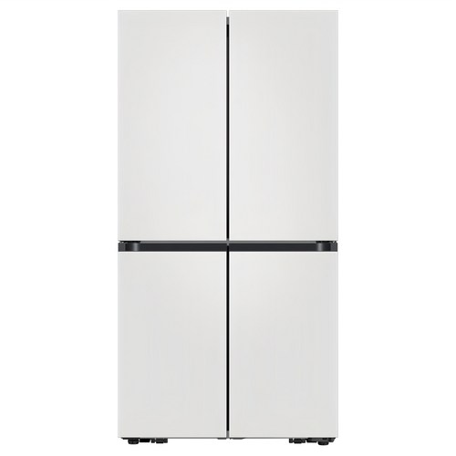 [색상선택형] 삼성전자 비스포크 905L 프리스탠딩 메탈 4도어 냉장고 방문설치, 매트 멜로우 화이트, 매트 멜로우 화이트, 매트 멜로우 화이트, 매트 멜로우 화이트, RF90DG90124W