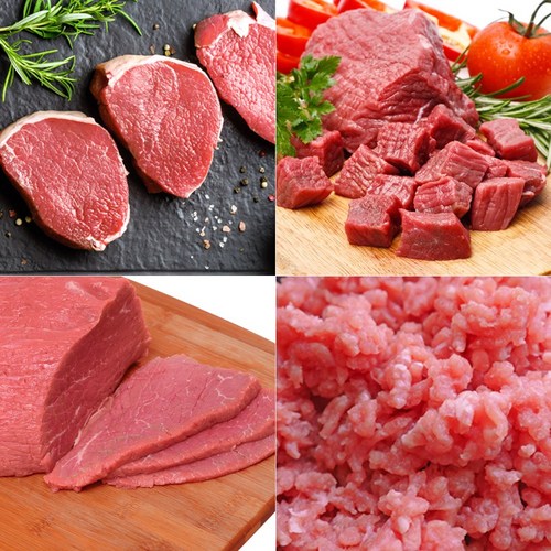 미트윈 홍두깨살 소고기 커팅 소포장선택, 슬라이스, (400g), 1kg 슬라이스 (400g), 1개