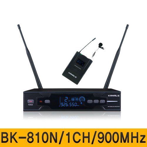 카날스 BK810N 무선마이크 강의용마이크 회의용마이크, 선택2:본체+핀마이크