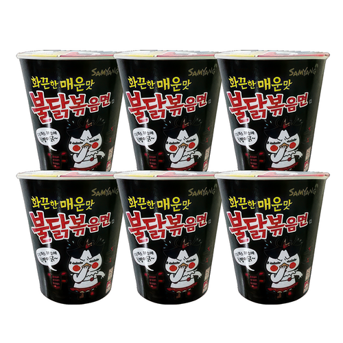 불닭볶음면납작당면