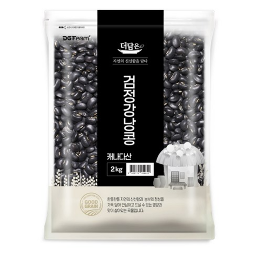 더담은 검정강낭콩, 2kg, 1개