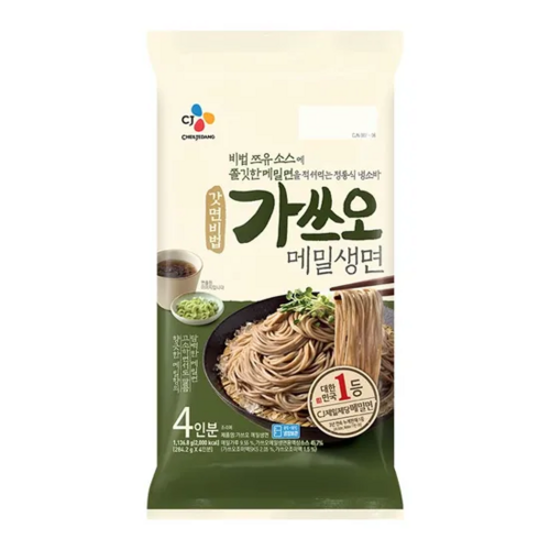 cj가쓰오메밀생면