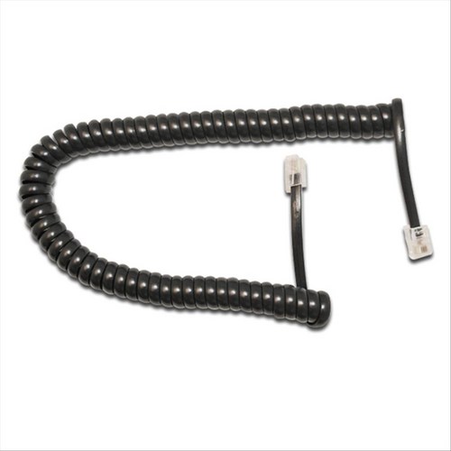 전화줄 전화 스프링코드_흑색, 1개