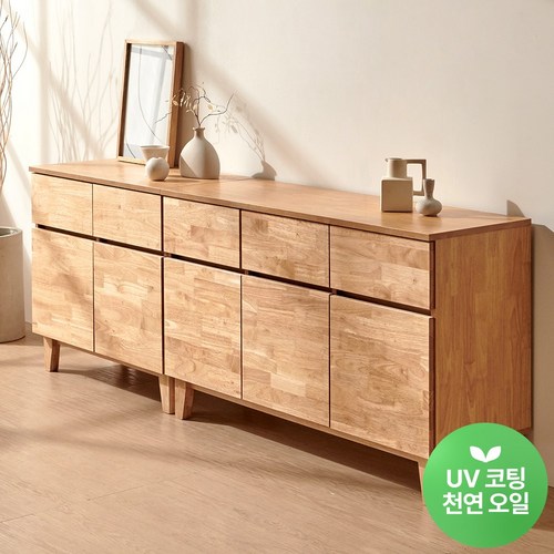 베니치오 2000 원목 모듈 수납거실장 tv다이 DEGB004S, 01.내추럴