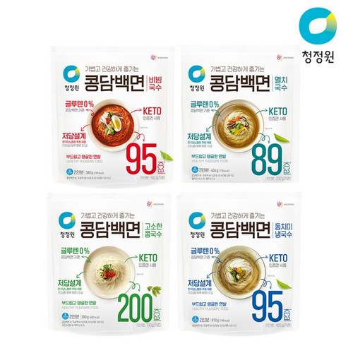 청정원콩담백면사리