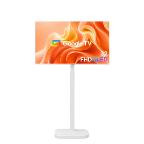 무빙큐빅스 스마트 32인치 FHD QLED 삼탠바이미 X PRO 셋트 이동식 tv 거치대 스탠바이미 삼텐바이미 중소바이미, 고객직접설치, 이동형 스탠드, X PRO, 81cm(32인치)