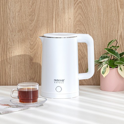 무선 전기 주전자 전기포트 커피 티 대용량 통스텐 키친아트 포트