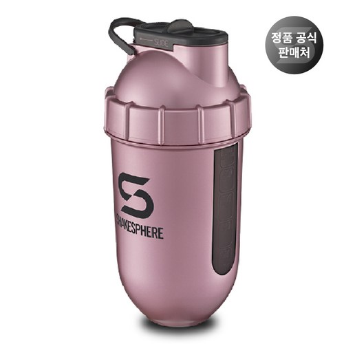 쉐이크스피어 오리지널 뷰 프로틴쉐이커 쉐이크통, 뷰 로즈골드, 700ml, 1개