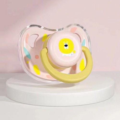 딩동펫 강아지 베이비 쪽쪽이 치발기, 핑크, 1개