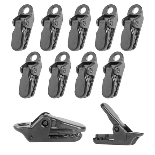 타프클립 텐트집게 이지클립 스토퍼 텐트고정클립 캠핑클립, 30개, 미니