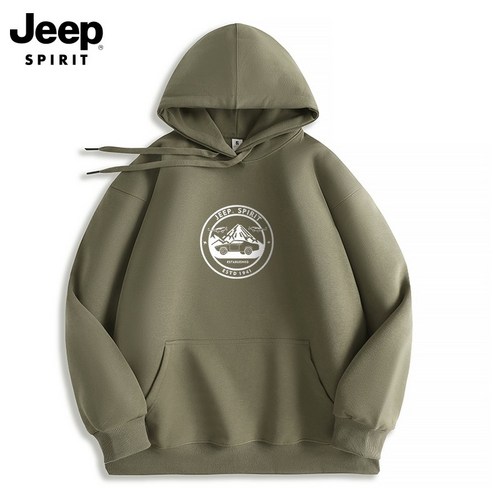 JEEP spirit (국내발송)후드티셔츠 NEW 남자 여자 남성 여성 티셔츠 가을 겨울 봄 JPHJ26AHM01-7