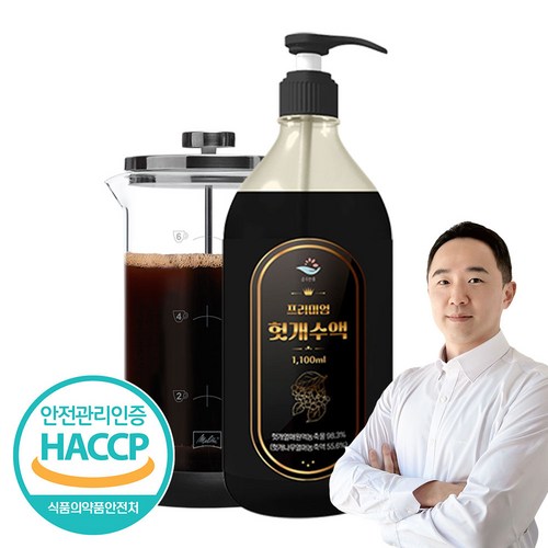 국산 대용량 헛개수 원액 1100ml 업소용, 1통(275병 제조) - 헛개 원액 추천