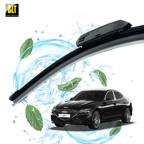 현대 제네시스 G70 아답터 장착 바이오테크 와이퍼 세트