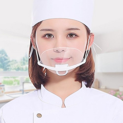 주방용 투명 위생 마스크, 1개입, 30개