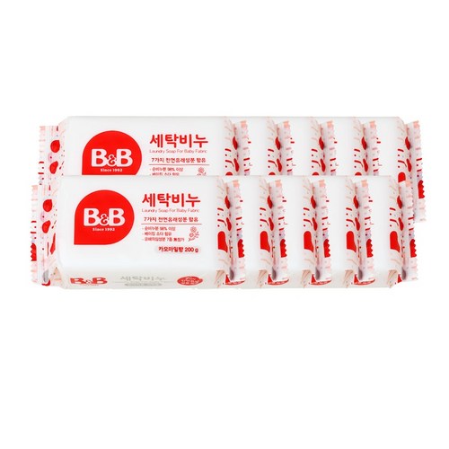 비앤비카모마일세탁비누
