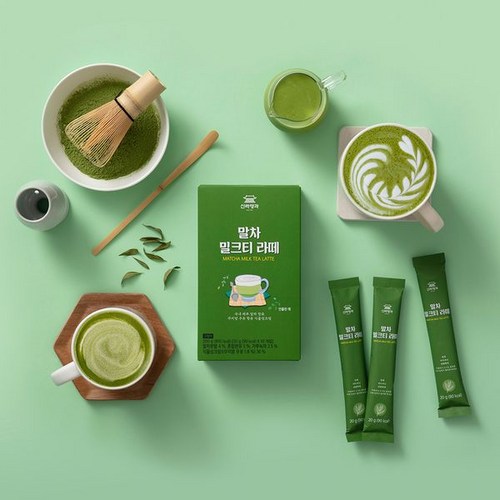 신라명과 말차밀크티라떼 2박스, 단품