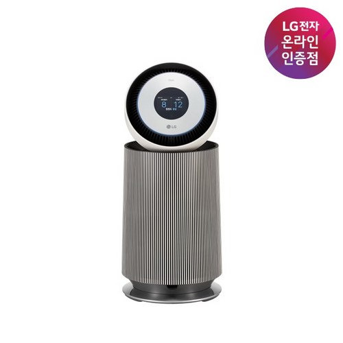 [LG전자] 퓨리케어 오브제컬렉션 360° 1단 공기청정기 알파 UP [펫필터/샌드베이지/AS203NS4A]