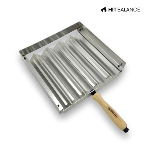 불맛 내는 밸런스직화불판 NEW버전 업소용 초벌용 직화구이 닭발불판 스텐 석쇠, 1개