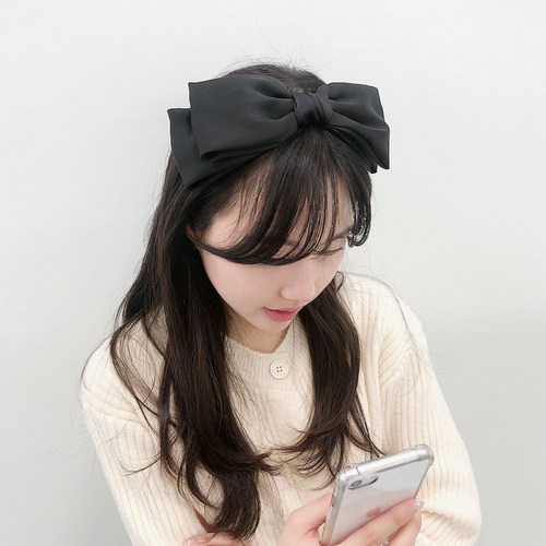 여아빅리본머리띠