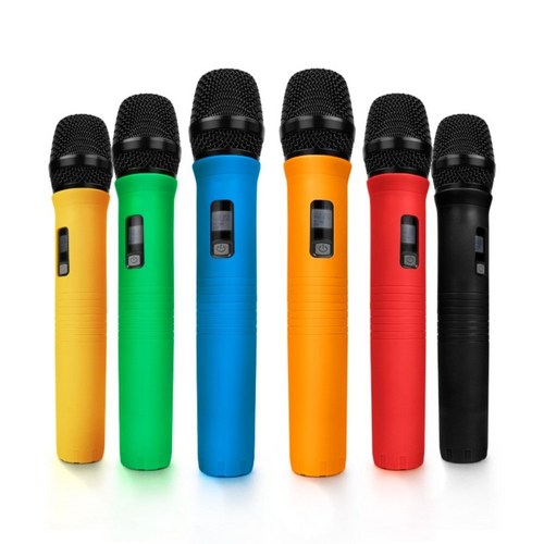 무선마이크 손잡이커버 노래방 코인 카바레 보호 교체 빨간색 보호 케이스... 빨간색 보호 케이스... 1개, 블랙, 블랙 * 블랙 * 1개 * 1개