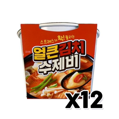 쫄깃한얼큰김치수제비