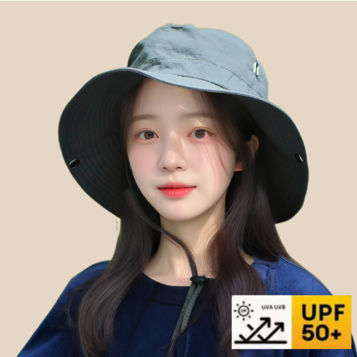 르마틴홈 남녀공용 등산모자 사파리, 카키