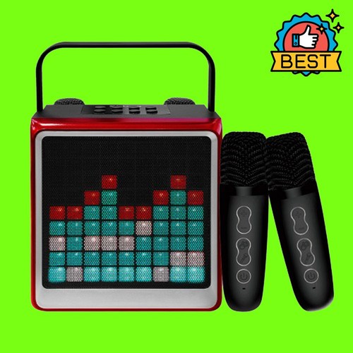 세인트비 무선 블루투스 노래방 마이크 스피커 듀엣 듀얼 BZ-K5090