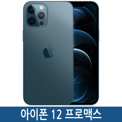 아이폰12 프로맥스 iPhone12 promax 128GB 256GB 512GB 기가 정품, 퍼시픽 블루