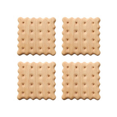 뉴앤룩 비스킷 모양 코스터, 4set, 4개