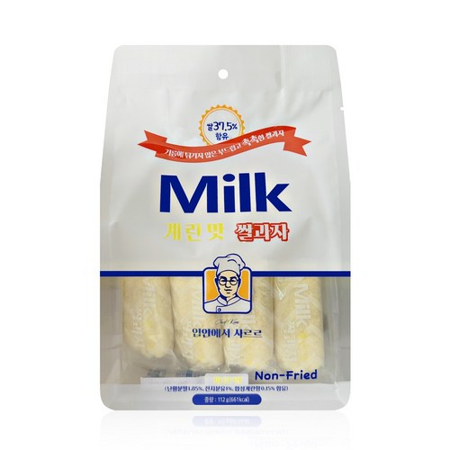 밀크클래식쌀과자 계란맛, 5개, 112g