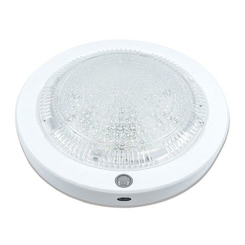 LED 원형 스틸 센서등, 주광색, 1개