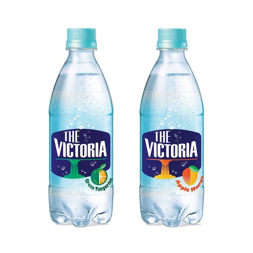 더빅토리아 탄산음료 청귤+애플망고 500ml 20+20개