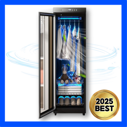 고강전자 고급형 에어드레서 스타일러 의류관리기 옷먼지제거기 옷드라이 대용량 살균건조 코트 냄새 제거, 280L, 블랙