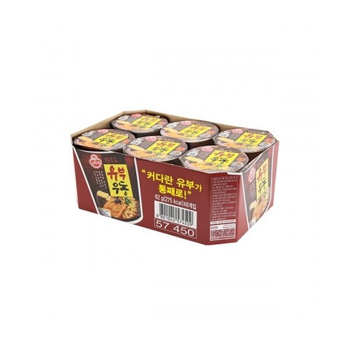 유부우동컵라면