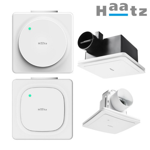 하츠 욕실 환풍기 모음 아파트 빌라 단독주택 화장실 담배냄새 벌레 차단, HBF-H501 역류방지댐퍼형, 1개