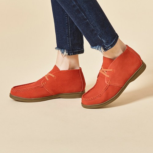 마스케라 천연소가죽 스웨이드 앵클 여성 로퍼 8종 AK01