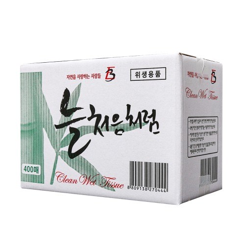 이살림 처음처럼 업소용 물티슈 400매, 1개