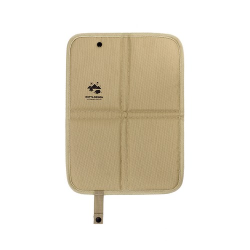 플레쉬윈드 2단접이식 1인방석 등산 캠핑 쿠션방석 양면 휴대용, 카키