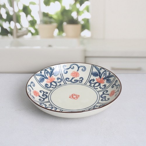 DN 수채화 깊은 원형접시