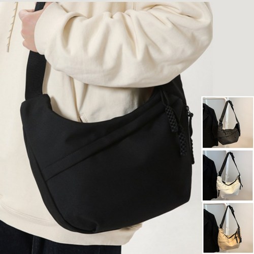 초이스샵 데일리 심플 사선 루프 크로스백