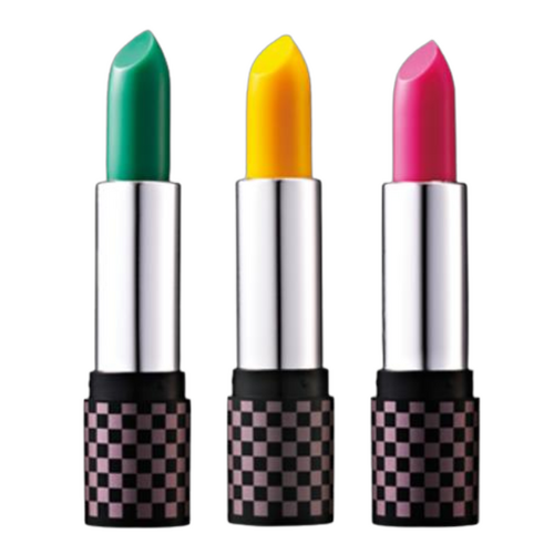 1+1 미라클다인 잘 묻어나지 않는 수분 촉촉한 잘 지워지지 않는 립스틱 추천, 녹색+푸쉬아핑크, 1세트