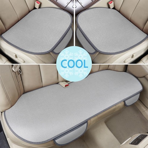 논****** 차량용 통풍 방석 3P 풀셋트 자동차방석 시트, 그레이, 1개