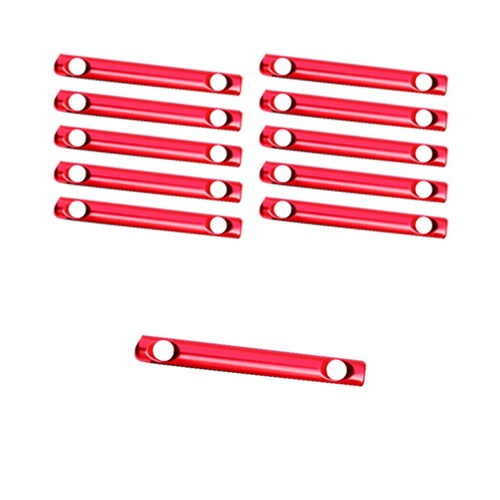 막대 스토퍼 캠핑용 막대 알루미늄 레드, 레드10p